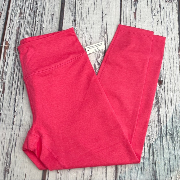 Core 10 women’s capri mid rise Leggings Pink size Medium - Picture 3 of 12